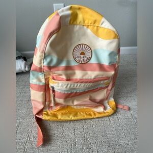 Colorful Striped Pura Vida Backpack